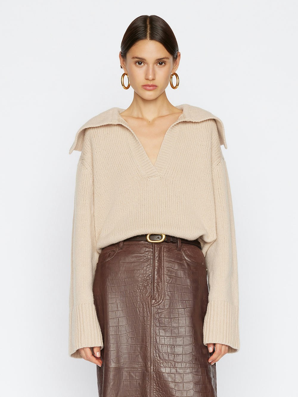 sweater front view